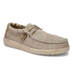 HEYDUDE Men's Wally Woven Casual Shoe - Carbo 8 HEYDUDE Men's Wally Woven Casual Shoe - Carbo -Clarks Shoes Shop 110350500 XXX 5