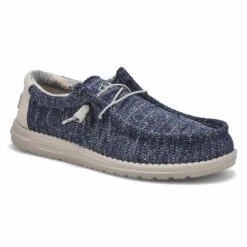 HEYDUDE Men's Wally Stretch Casual Shoe - Ste -Clarks Shoes Shop 110352119 XXX 1