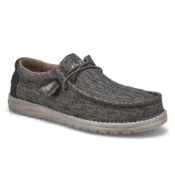 HEYDUDE Men's Wally Woven Casual Shoe - Carbo
