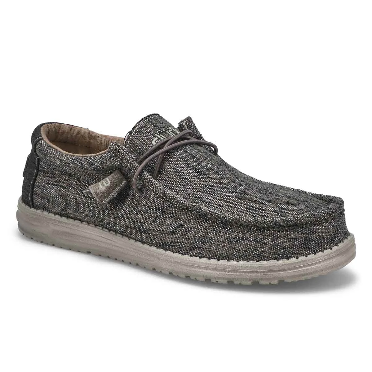 HEYDUDE Men's Wally Woven Casual Shoe - Carbo 1 HEYDUDE Men's Wally Woven Casual Shoe - Carbo