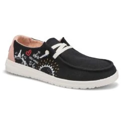 HEYDUDE Women's Wendy Doodle Casual Shoe - Bl