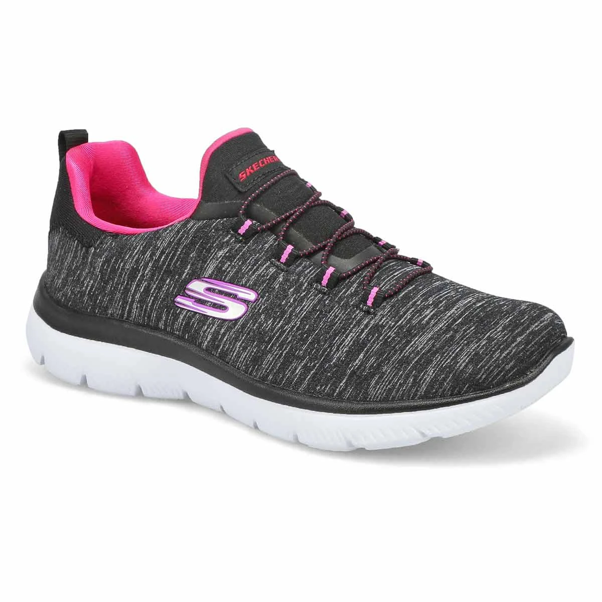 Skechers Women's Quick Getaway Sneaker - Blac 2 Skechers Women's Quick Getaway Sneaker - Blac - Image 2