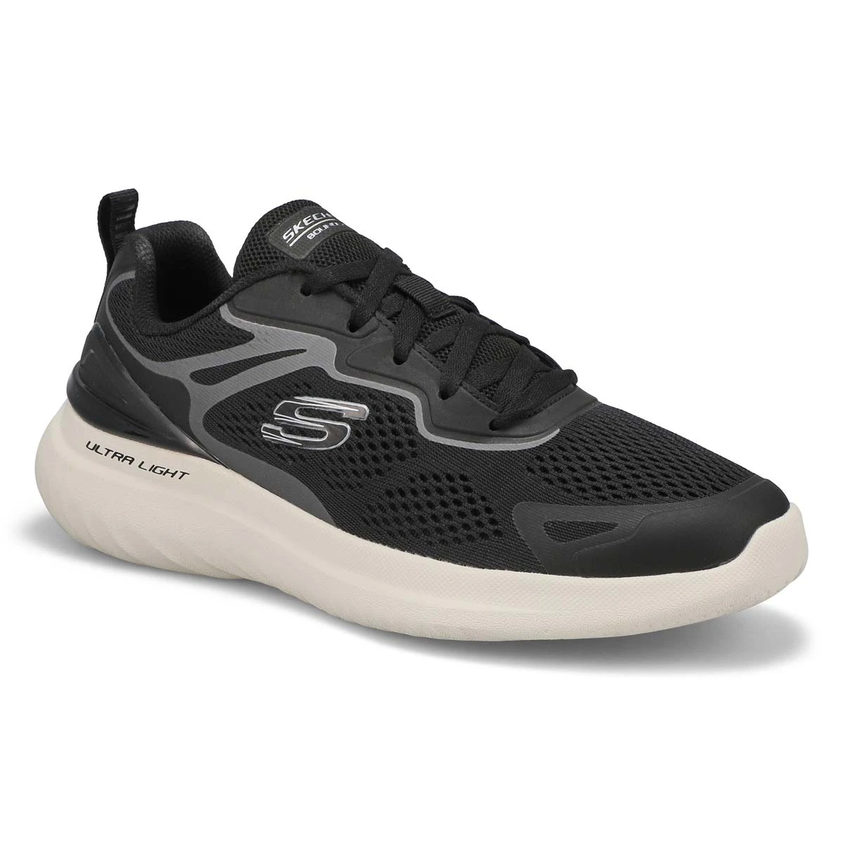 Skechers Men's Bounder 2.0 Sneaker - Black/Gr 1 Skechers Men's Bounder 2.0 Sneaker - Black/Gr