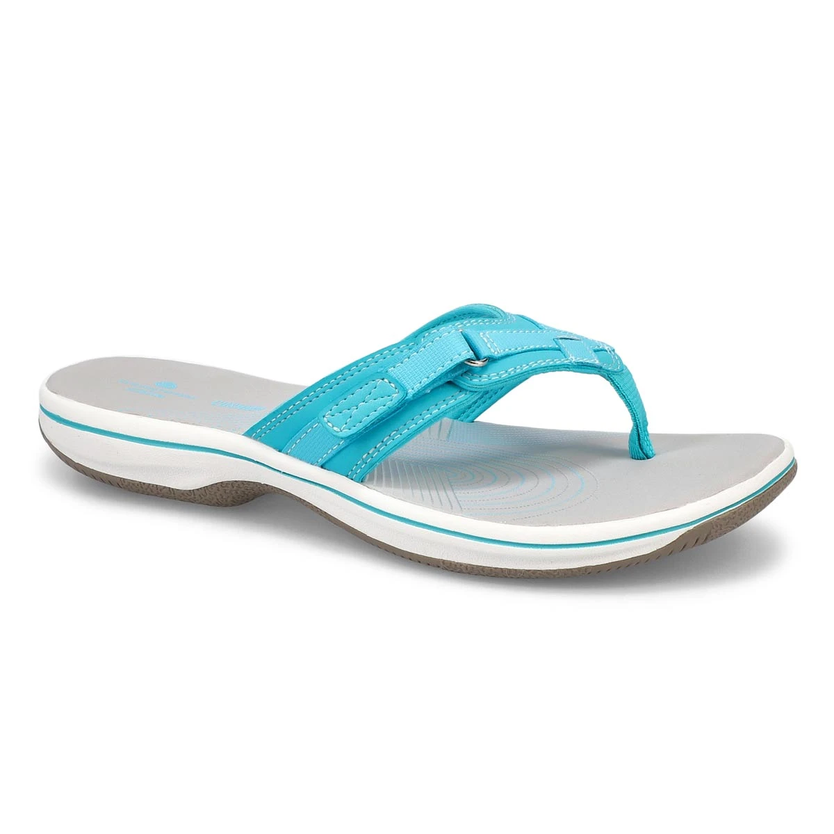 Clarks Women's Breeze Sea Thong Sandal - Pale 6 Clarks Women's Breeze Sea Thong Sandal - Pale - Image 6