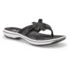 Clarks Women's Brinkley Thong Sandal - Black