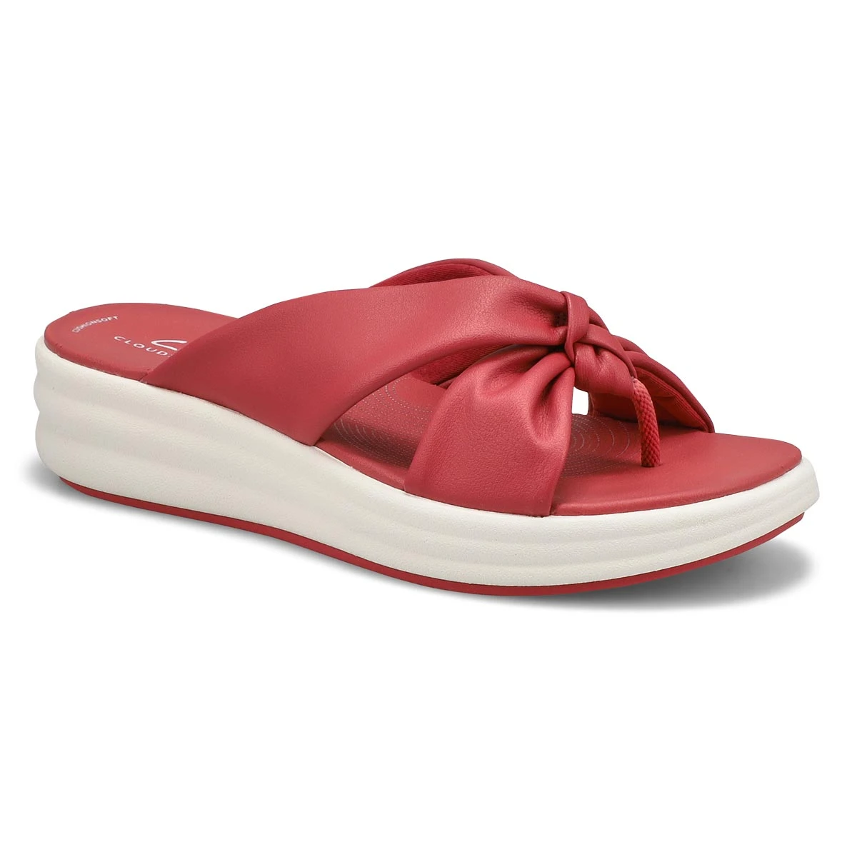 Clarks Women's Drift Ave Wedge Wide Sandal - 1 Clarks Women's Drift Ave Wedge Wide Sandal -