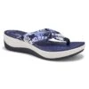 Clarks Women's Arla Glison Thong Sandal - Blu