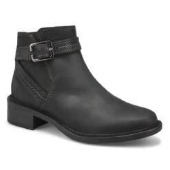 Clarks Women's Maye Strap Ankle Boot - Black