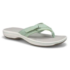 Clarks Women's Breeze Sea Thong Sandal - Pale