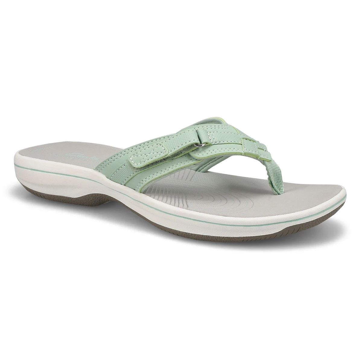 Clarks Women's Breeze Sea Thong Sandal - Pale 1 Clarks Women's Breeze Sea Thong Sandal - Pale