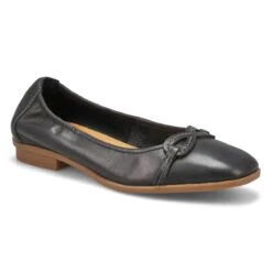 Clarks Women's Lyrical Rhyme Dress Flats -Bla