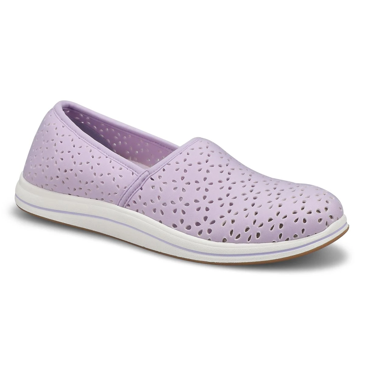 Clarks Women's Breeze Emily Casual Shoe - Lav 3 Clarks Women's Breeze Emily Casual Shoe - Lav - Image 3