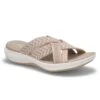 Clarks Women's Mira Grove Slide Sandal - Sand