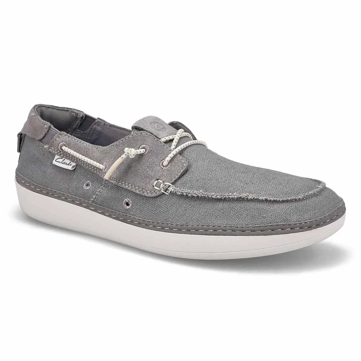 Clarks Men's Higley Tie Casual Shoe - Grey 1 Clarks Men's Higley Tie Casual Shoe - Grey