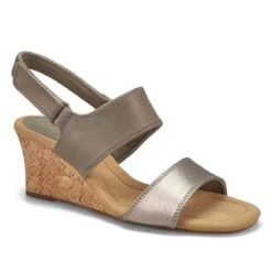 Clarks Women's Kyarra Faye Wedge Sandal 5 Clarks Women's Kyarra Faye Wedge Sandal -Clarks Shoes Shop 26171847M XXX 1