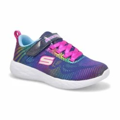 Skechers Girls' Go Run 600 Shimmer Speeder Sn -Clarks Shoes Shop 302031L NVMT XXX