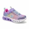 Skechers Girls' Flutter Heart Lights Sneaker-