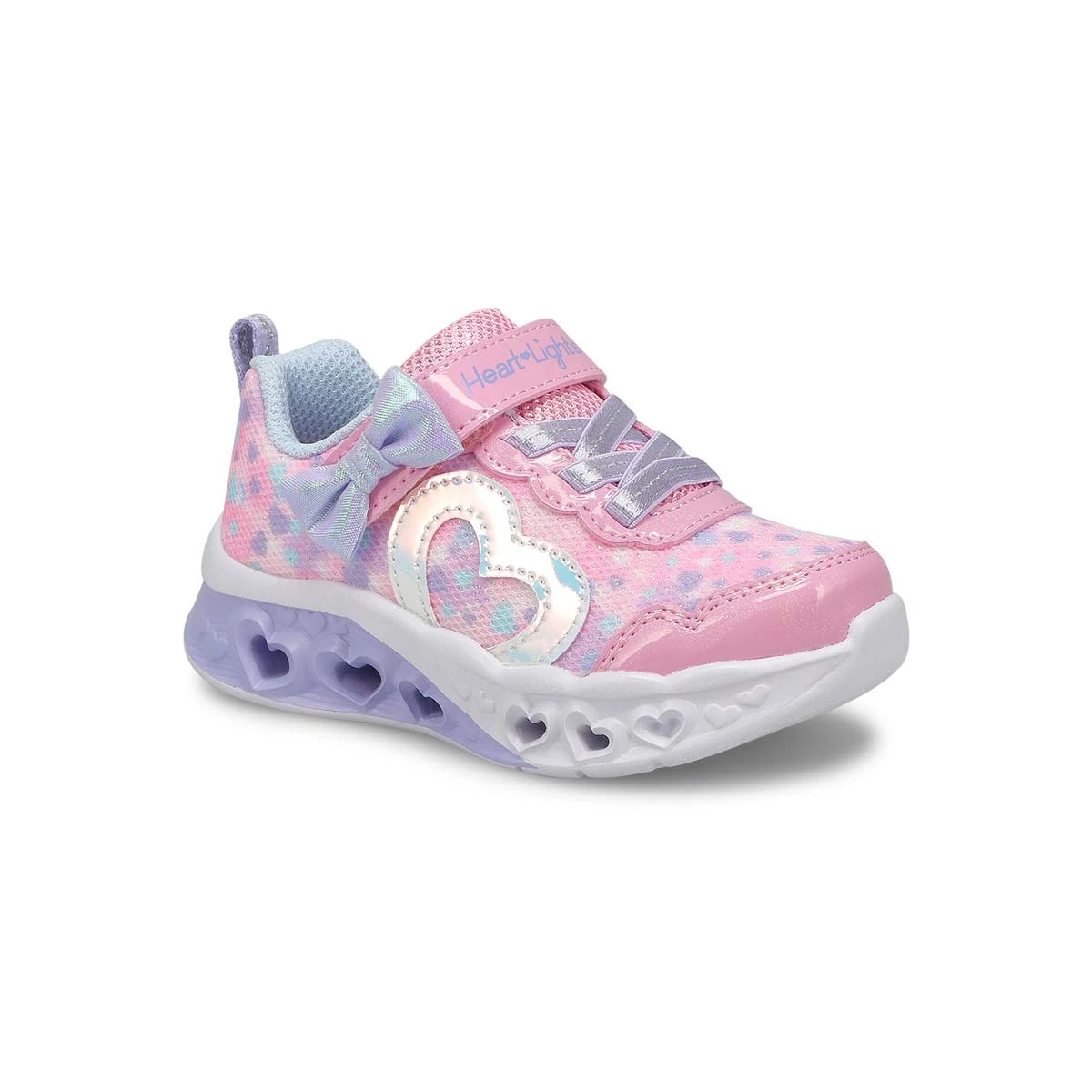 Skechers Infants' G Heart Lights Sneaker - Pi 2 Skechers Infants' G Heart Lights Sneaker - Pi - Image 2