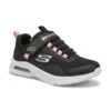 Skechers Girls' Microspec Max Sneaker -Black