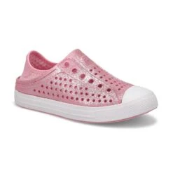 Skechers Girls' Guzman Steps Slip On Shoe-Lav -Clarks Shoes Shop 308005L PNK XXX