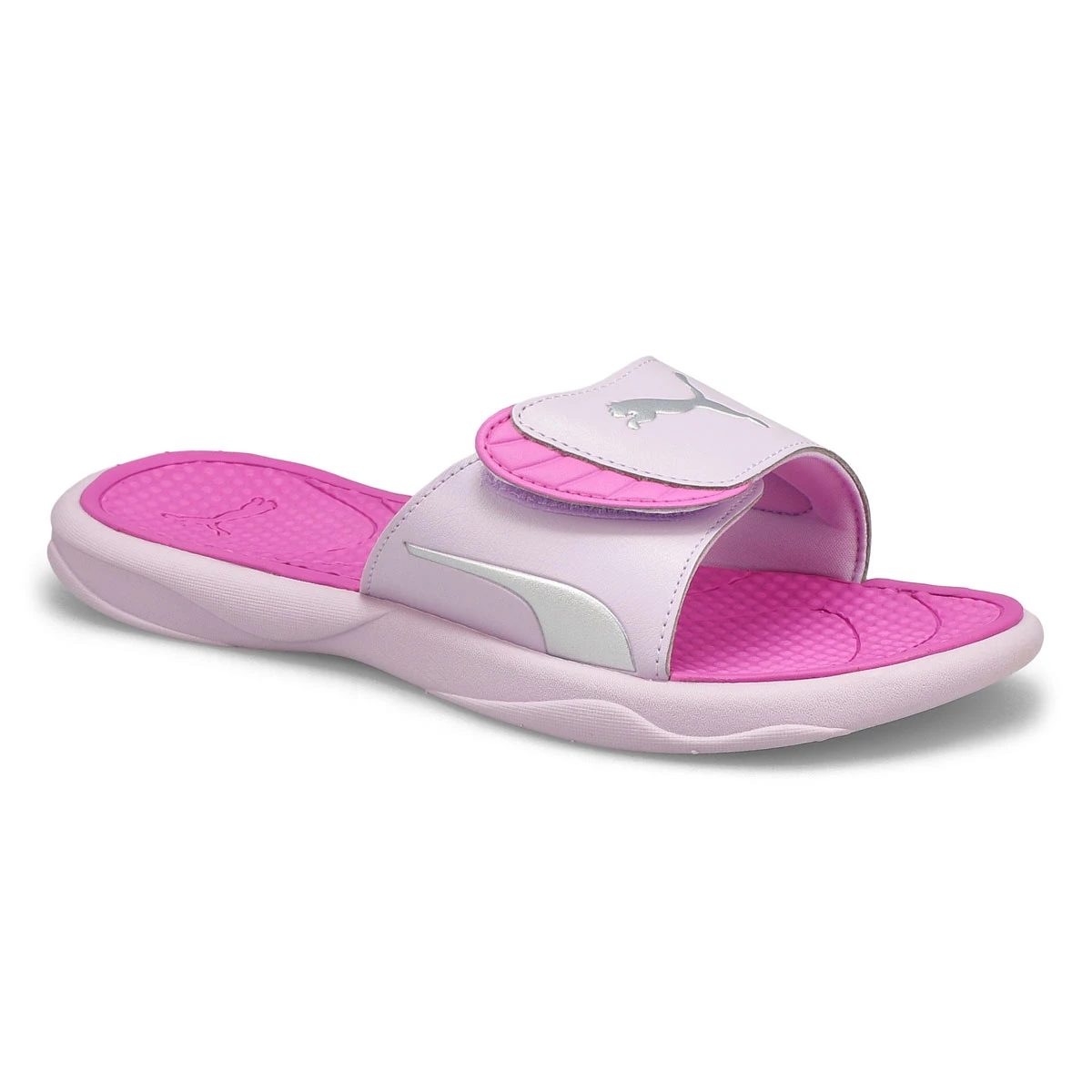 Puma Women's Royal Cat Slide Sandal - Lavende 1 Puma Women's Royal Cat Slide Sandal - Lavende