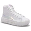Puma Women's Kaia Mid Platform Sneaker - Whit