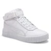 Puma Women's Carina 2.0 Mid Sneaker - White