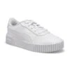 Puma Girls' Carina 2.0 PS Sneaker - White