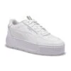 Puma Girls' Karmen Rebelle Jr Sneaker - White