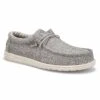 HEYDUDE Mens Wally Eco Linen Casual Shoe- Iro