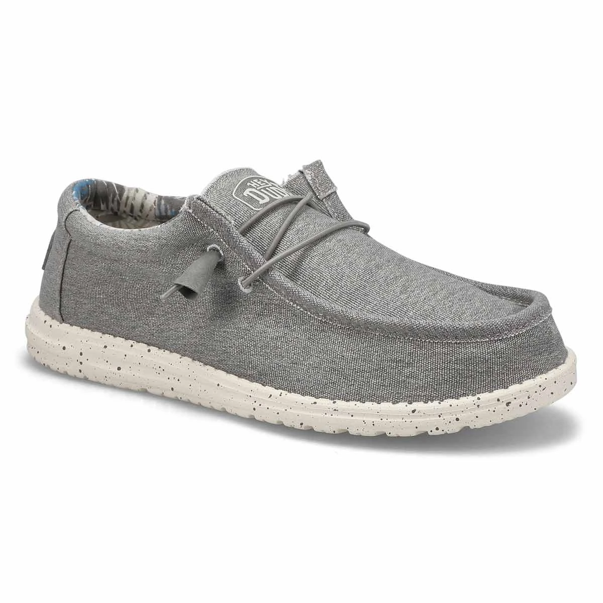 HEYDUDE Men's Wally Stretch Casual Shoe - Bla 2 HEYDUDE Men's Wally Stretch Casual Shoe - Bla - Image 2