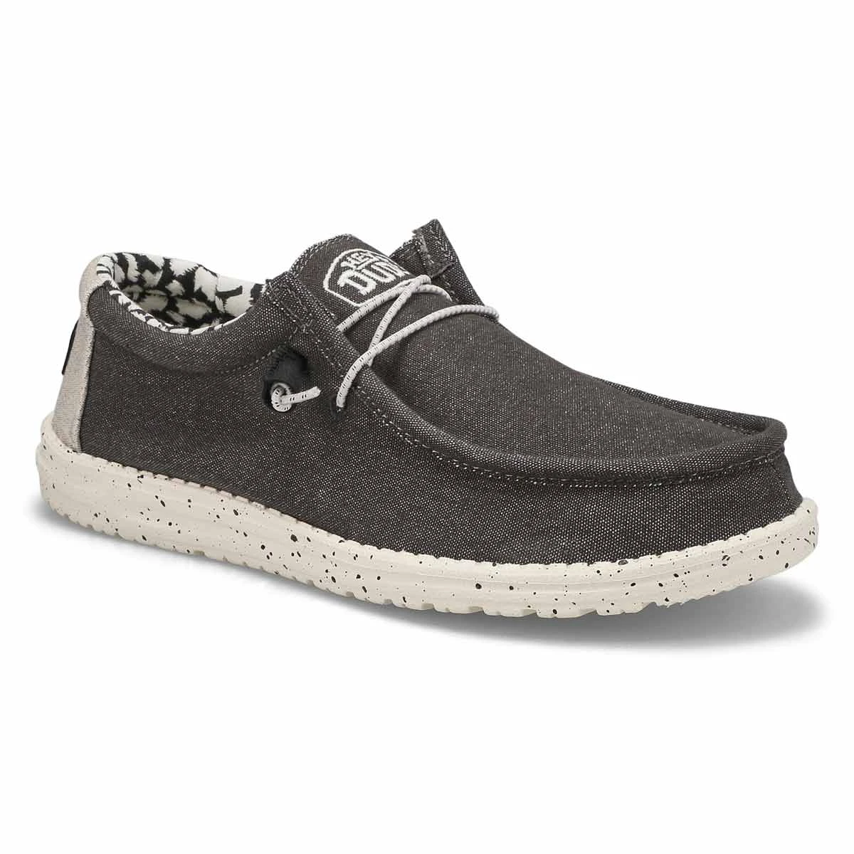 HEYDUDE Men's Wally Stretch Casual Shoe - Bla 3 HEYDUDE Men's Wally Stretch Casual Shoe - Bla - Image 3