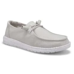 HEYDUDE Women's Wendy Slub Canvas Shoe