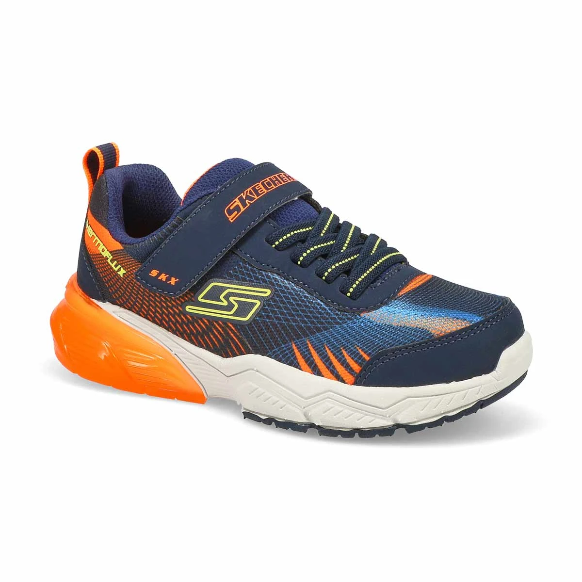 Skechers Boys' Thermoflux 2.0 Sneaker -Navy/O 1 Skechers Boys' Thermoflux 2.0 Sneaker -Navy/O