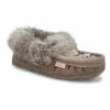 SoftMoc Women's 660 Rabbit Fur Moccasin - Gre
