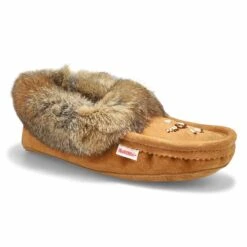 SoftMoc Women's SF600-BUL Rabbit Fur Moccasin -Clarks Shoes Shop 67720L XXX 3