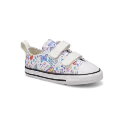 Converse Infants' All Star 2V Flower Power Sn 10 Converse Infants' All Star 2V Flower Power Sn -Clarks Shoes Shop 770655C XXX 6