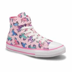 Converse Girls' CT All Star Unicorn Hi Top Sn