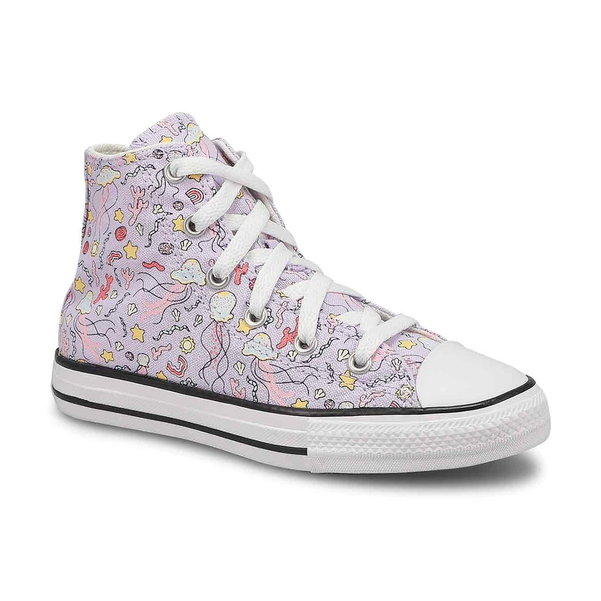 Converse Girls' All Star Jungle Jive Hi Top S 2 Converse Girls' All Star Jungle Jive Hi Top S - Image 2