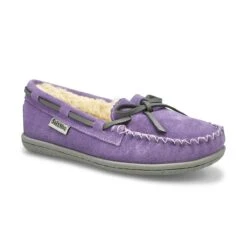 SoftMoc Girls' Bali Jr Ballerina Moccasin - G -Clarks Shoes Shop BALI JR LAV XXX