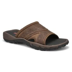 SoftMoc Men's Barry Casual Slide Sandal - Bro