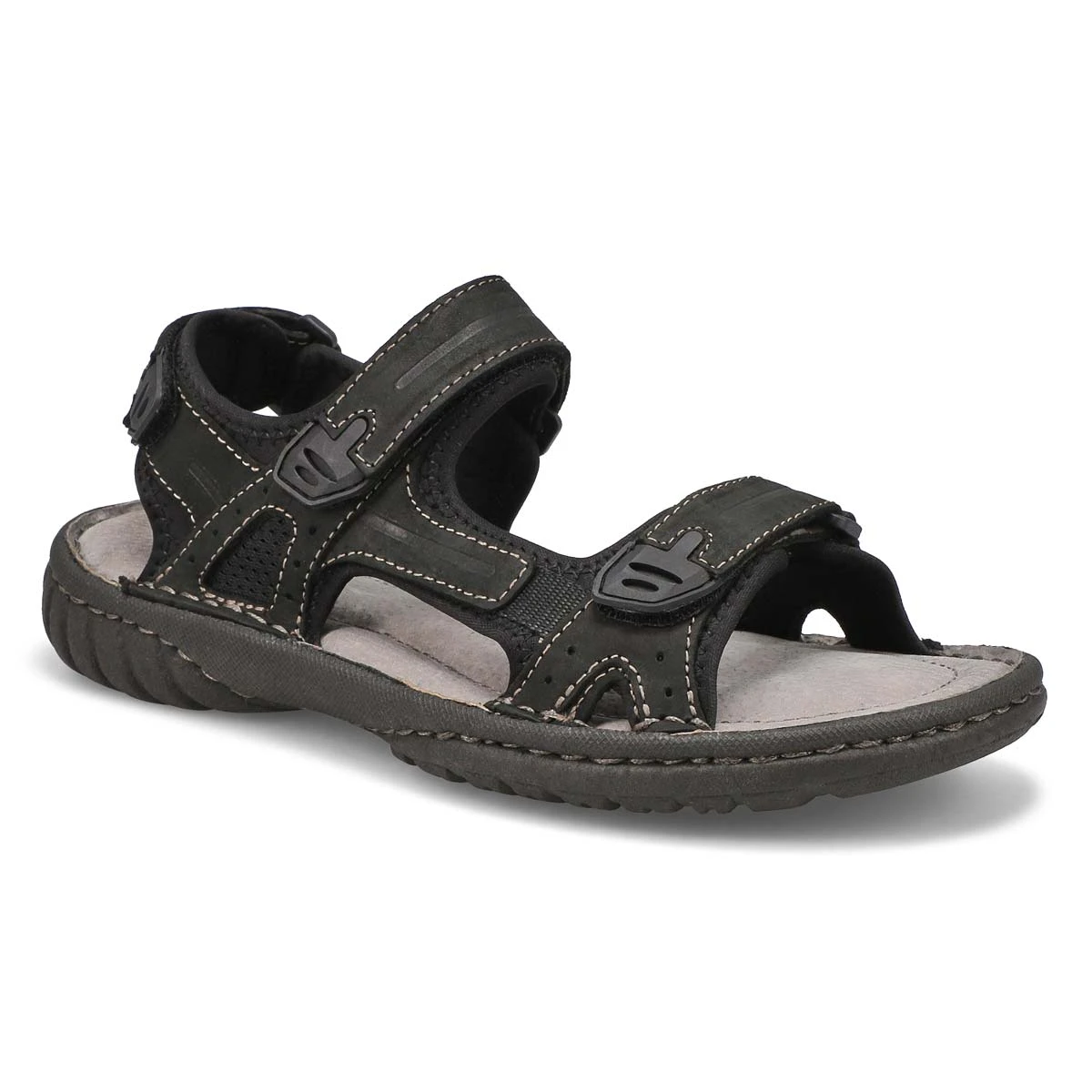 SoftMoc Men's Cullen Sandal - Black 1 SoftMoc Men's Cullen Sandal - Black
