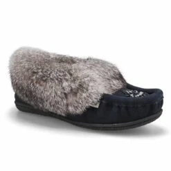 SoftMoc Women's Cute 5 Rabbit Fur Moccasin -