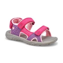 SoftMoc Girls' Daisy Sport Sandal - Navy/Turq -Clarks Shoes Shop DAISY PNK XXX 1