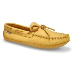 SoftMoc Men's Dario Moccasin - Cashew -Clarks Shoes Shop DARIO DRCRM XXX 1
