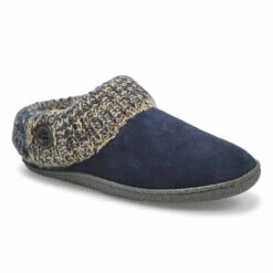 SoftMoc Women's Dini Memory Foam Slipper - Bu 5 SoftMoc Women's Dini Memory Foam Slipper - Bu -Clarks Shoes Shop DINI NVY XXX 2