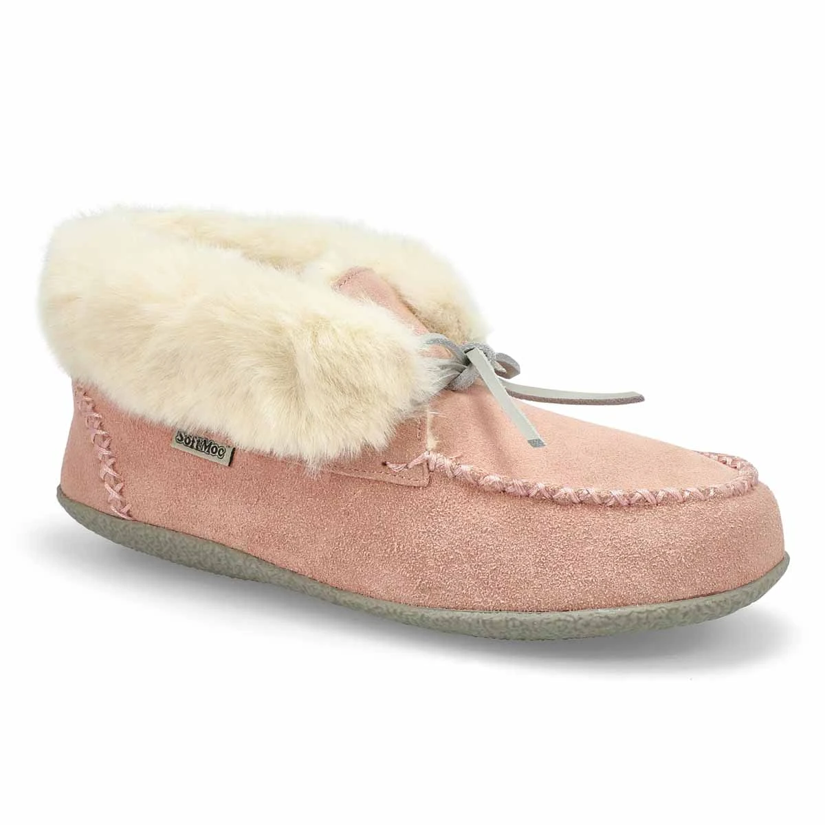 SoftMoc Womens' Dominica-High Moccasin - Pink 1 SoftMoc Womens' Dominica-High Moccasin - Pink