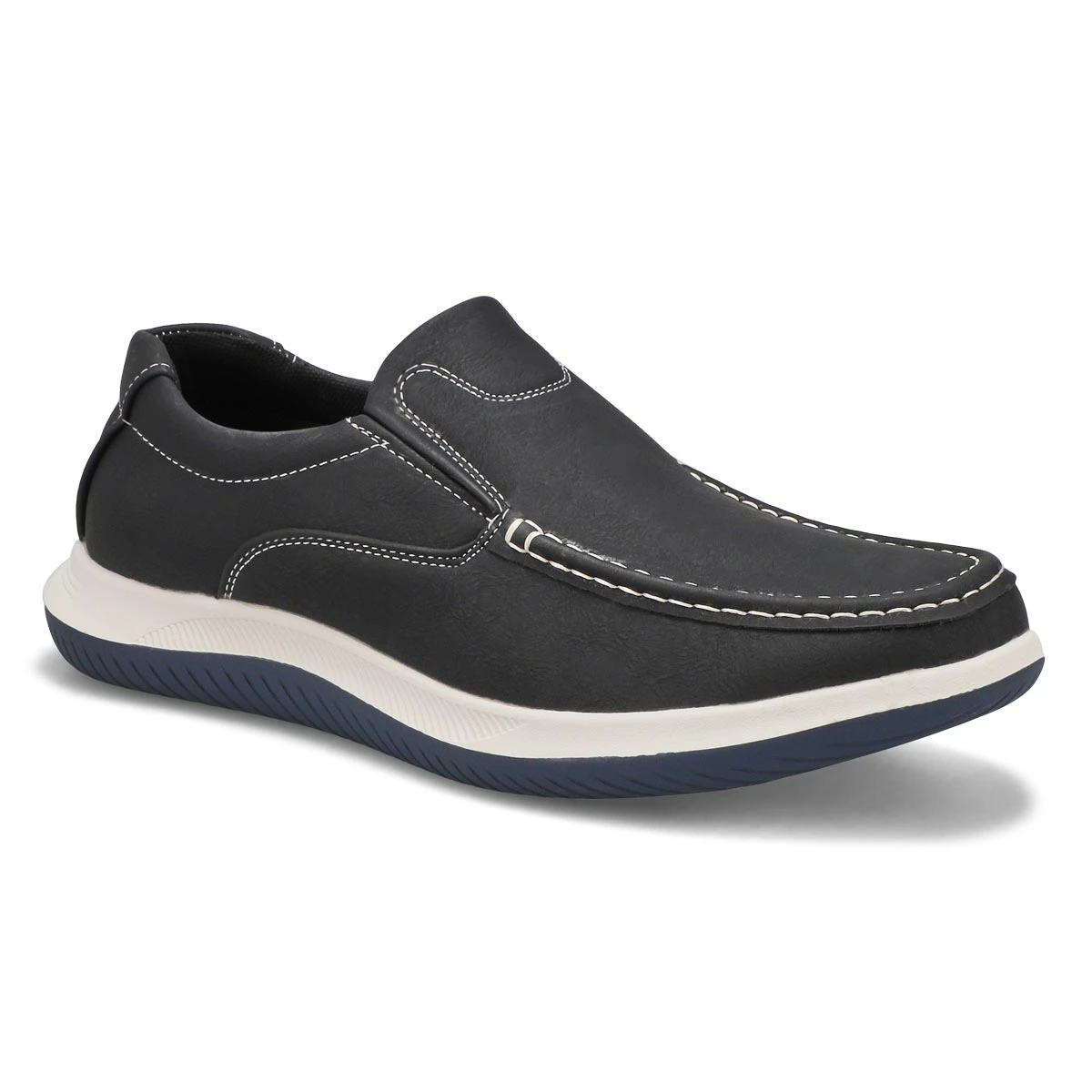 SoftMoc Men's Drill Slip On Casual Shoe - Gre 2 SoftMoc Men's Drill Slip On Casual Shoe - Gre - Image 2