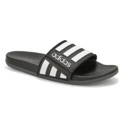 Adidas Men's Adilette Comfort ADJ Sandal- Bla