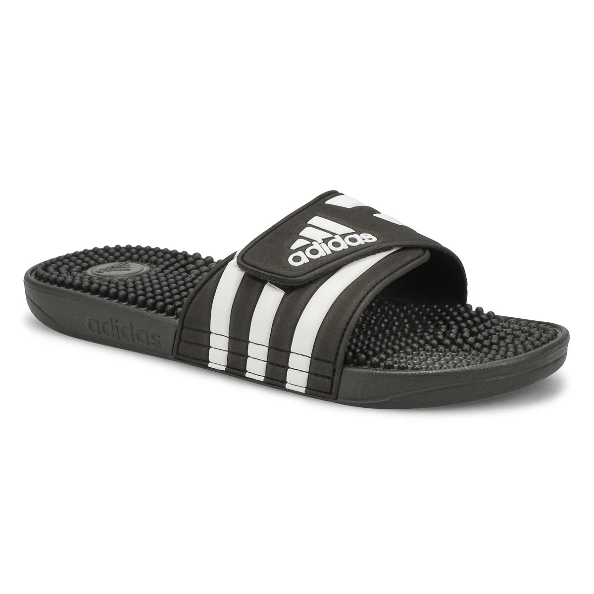 Adidas Men's Adissage Slide Sandal - Black/Wh 1 Adidas Men's Adissage Slide Sandal - Black/Wh